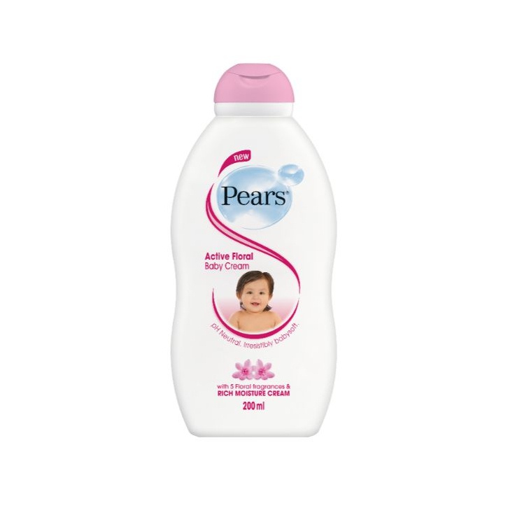 Pears Baby Cream Active Floral 100Ml - PEARS - Baby Need - in Sri Lanka