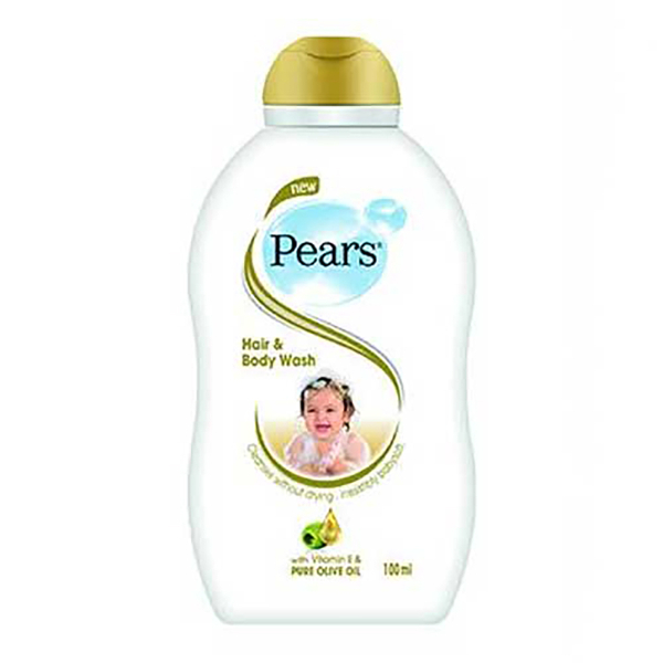 Pears Hair & Body Wash Pure Olive 100Ml Glomark.lk