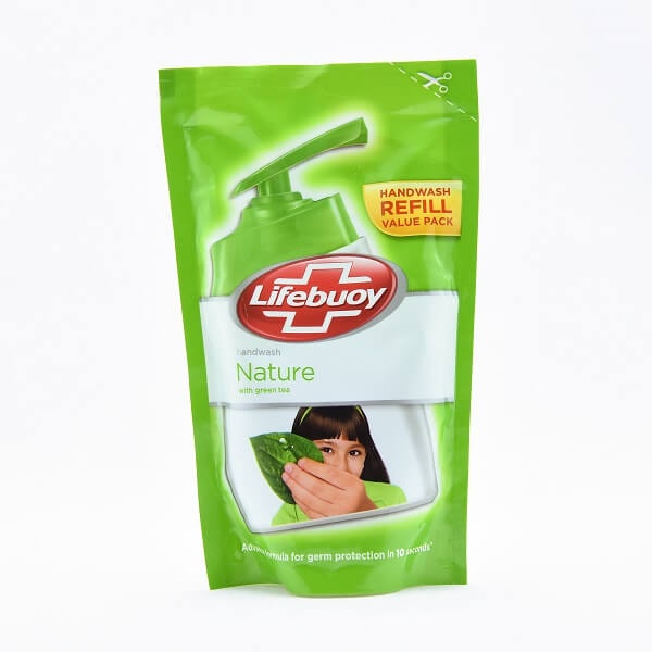 Lifebuoy Hand Wash Refill Pouch Nature 180Ml - LIFEBUOY - Body Cleansing - in Sri Lanka