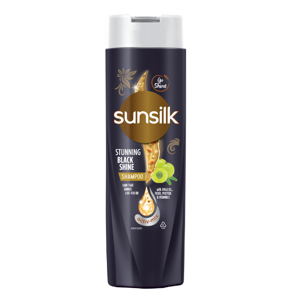 Sunsilk Shampoo Black Shine 180Ml - SUNSILK - Hair Care - in Sri Lanka