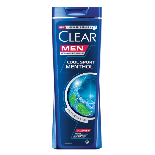 Clear Men Shampoo Cool Sport Menthol 180Ml | Glomark.lk