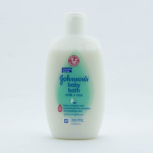 Johnson & Johnson Baby Bath Milk & Rice 200Ml - JHONSON & JHONSON - Baby Need - in Sri Lanka
