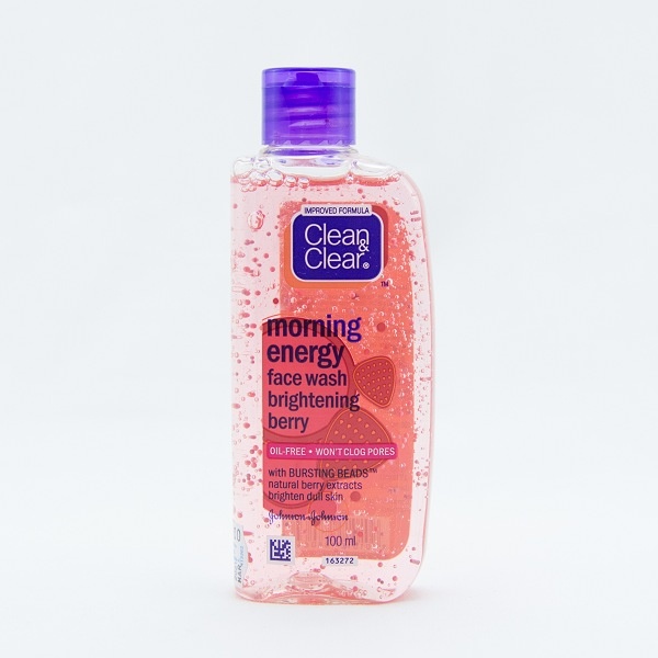 Clean & Clear Face Wash Morning Energy Berry 100Ml - CLEAN & CLEAR - Facial Care - in Sri Lanka