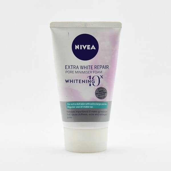 Nivea Face Wash Foam Extra White Repair Pore Minimizer 100G - in Sri Lanka