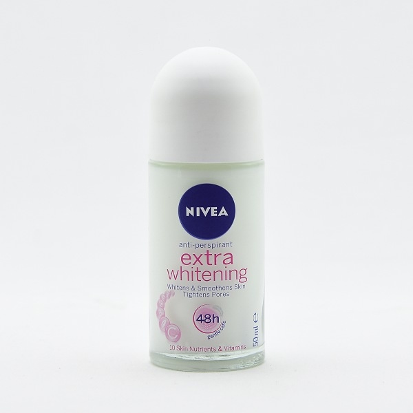 Nivea Roll On Extra Whitening 50Ml - NIVEA - Female Fragrances - in Sri Lanka