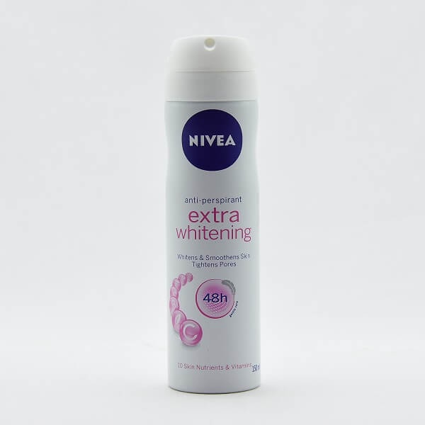 Nivea Deo Spray Extra Whitening 150Ml - in Sri Lanka