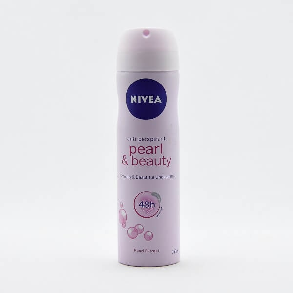 Nivea Deo Spray Pearl & Beauty 150Ml - NIVEA - Female Fragrances - in Sri Lanka