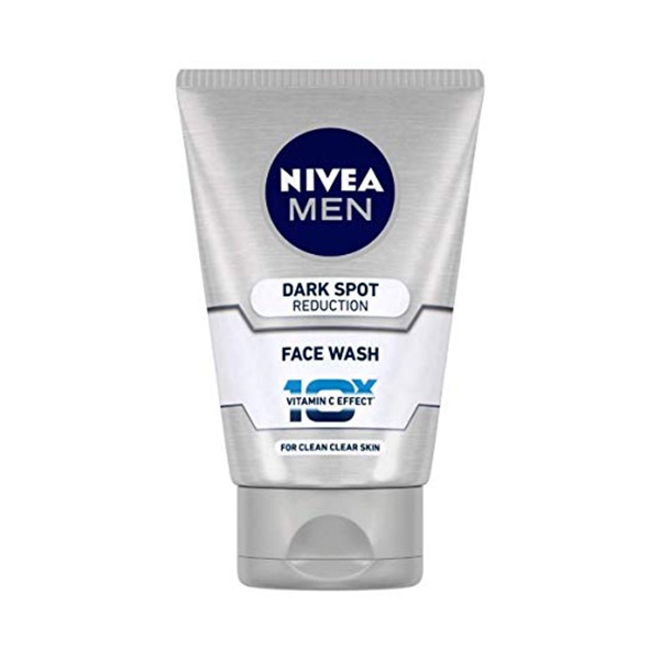 Nivea Face Wash Men White Dark Spot Reduction 100G - NIVEA - Toiletries Men - in Sri Lanka