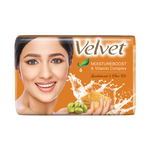 Velvet Soap Sandalwood & Olive Oil 95G - VELVET - Body Cleansing - in Sri Lanka