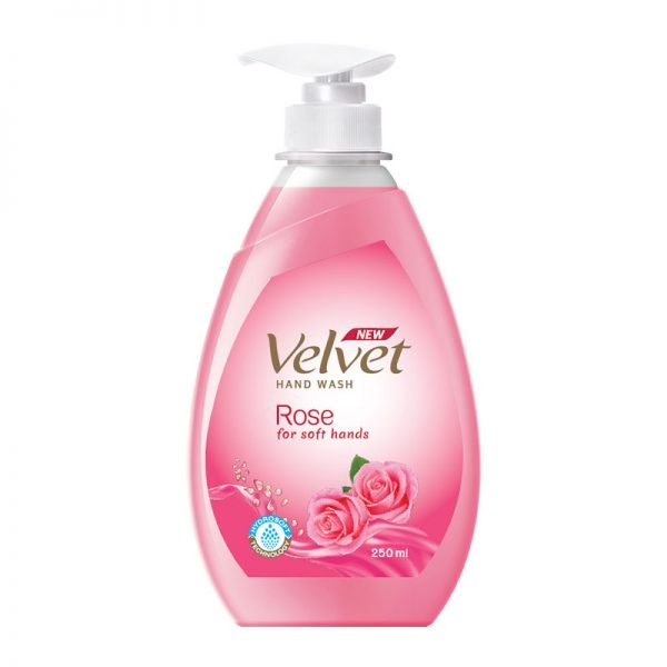 Velvet Hand Wash Rose 250Ml - VELVET - Body Cleansing - in Sri Lanka