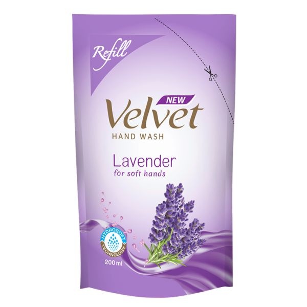 Velvet Hand Wash Refill Lavender 200Ml - VELVET - Body Cleansing - in Sri Lanka