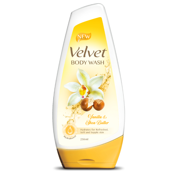 Velvet Body Wash Vanilla & Shea Butter 250Ml - VELVET - Body Cleansing - in Sri Lanka