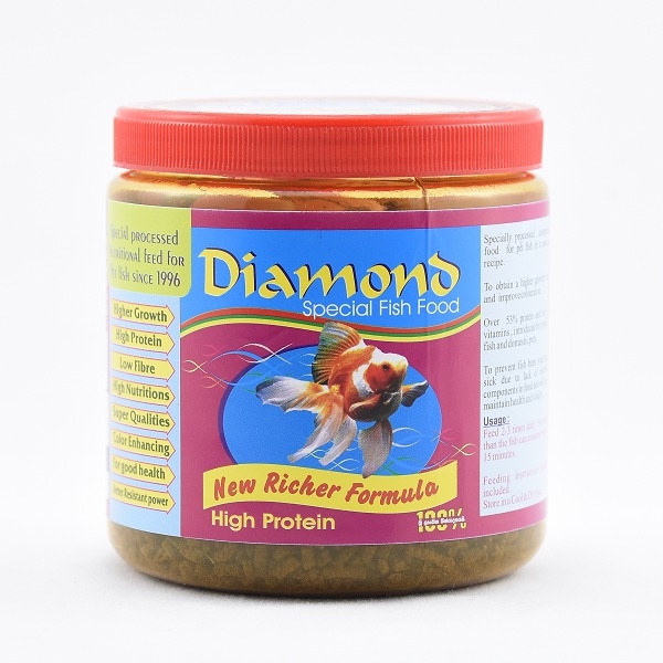 Diamond Fish Food Large 200G - DIAMOND - Pet Care - in Sri Lanka