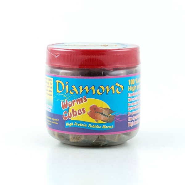 Fish Food Worms Cube 30G - DIAMOND - Pet Care - in Sri Lanka