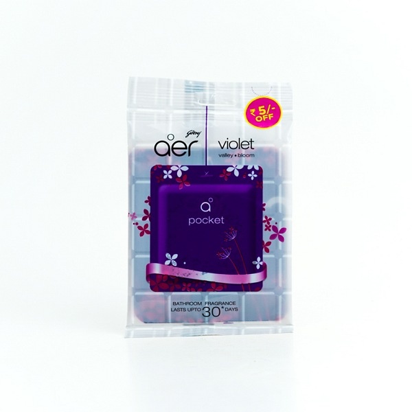 Godrej Aer Air Freshener Pocket Violet 10G - GODREJ AER - Cleaning Consumables - in Sri Lanka