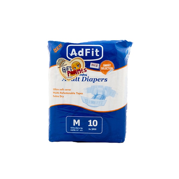 Adfit Adult Diaper M 10S - ADFIT - Personal Hygiene - in Sri Lanka