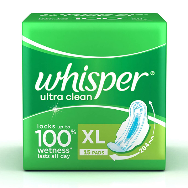 Whisper Sanitary Napkins Ultra Xl Wings 15S - WHISPER - Personal Hygiene - in Sri Lanka