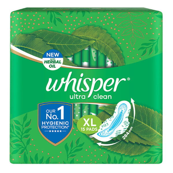 Whisper Sanitary Napkins Ultra Xl Wings 15S - WHISPER - Personal Hygiene - in Sri Lanka