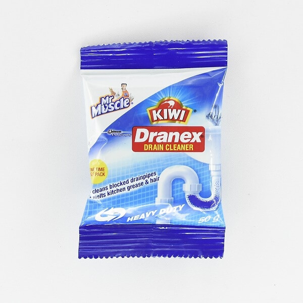 Kiwi Drainex Drain Cleaner 50G - KIWI - Cleaning Consumables - in Sri Lanka