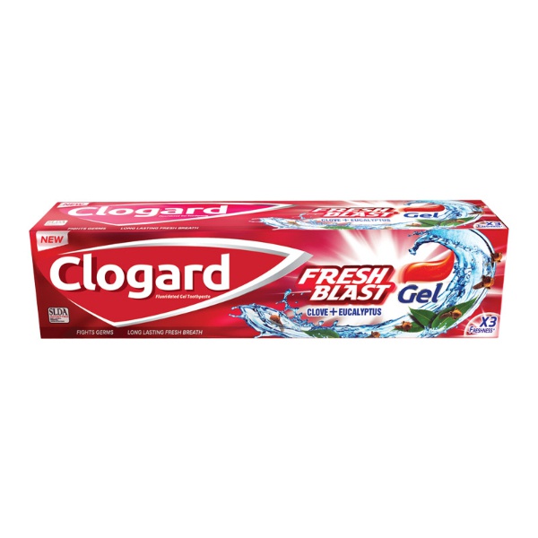 Clogard Tooth Paste Fresh Blast Gel Clove+Eucalyptus 120G - CLOGARD - Oral Care - in Sri Lanka