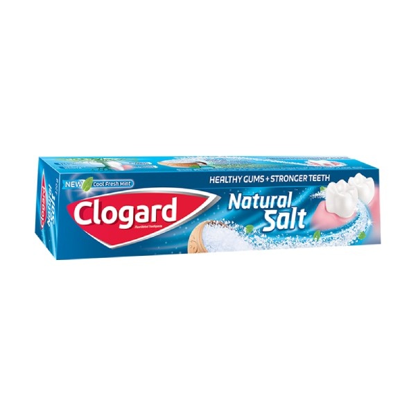 Clogard Tooth Paste Fresh Mint And Salt Natural 120G - CLOGARD - Oral Care - in Sri Lanka