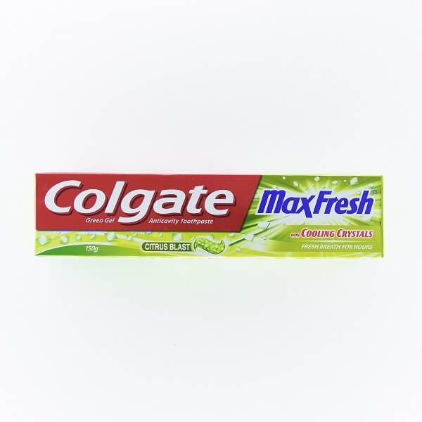 Colgate Tooth Paste Gel Max Fresh Green 150G - in Sri Lanka