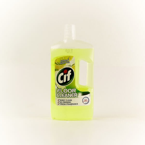 Cif Floor Cleaner - Lemon & Green Tea 1L - CIF - Cleaning Consumables - in Sri Lanka