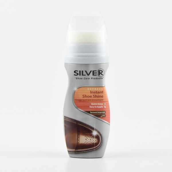 Silver Shoe Polish Brown Liquid 8906-75Ml - SILVER - Essentials - in Sri Lanka