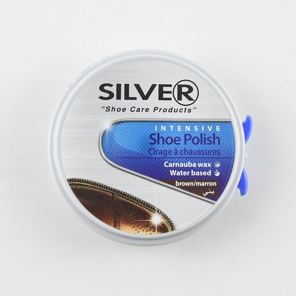 Silver Shoe Paste Brown 8926-50Ml - SILVER - Essentials - in Sri Lanka