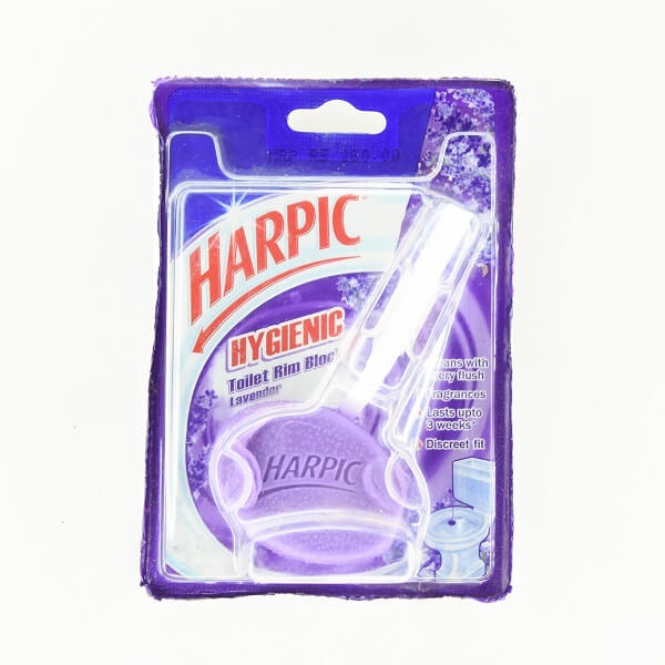 Harpic Toilet Rim Block Lavender 26G - HARPIC - Cleaning Consumables - in Sri Lanka