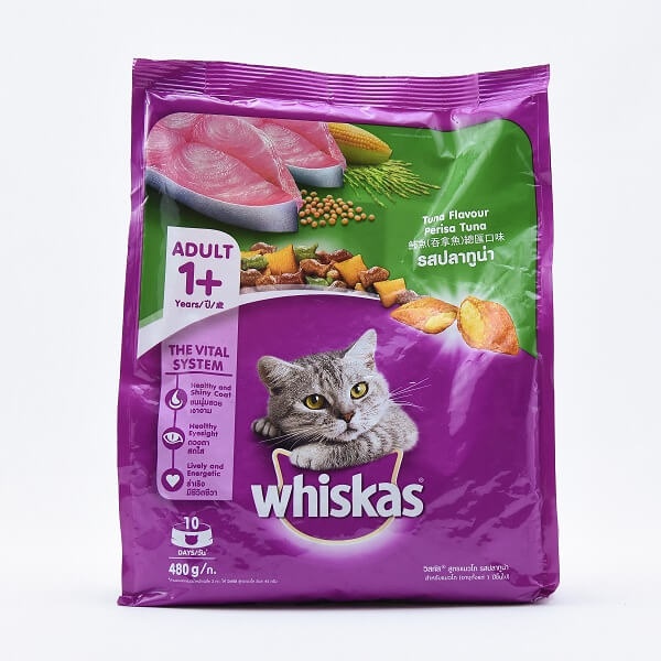 Whiskas Tuna Adult Cat Food 480G - WHISKAS - Pet Care - in Sri Lanka