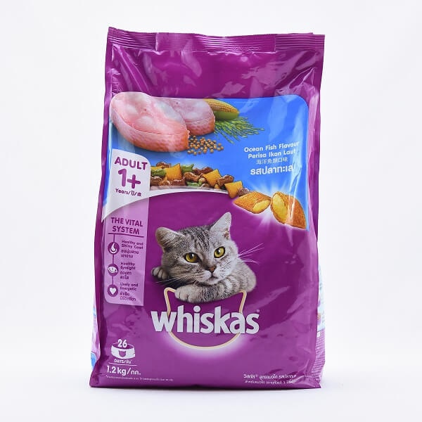 Whiskas Ocean Fish Adult Cat Food 1.2Kg - WHISKAS - Pet Care - in Sri Lanka