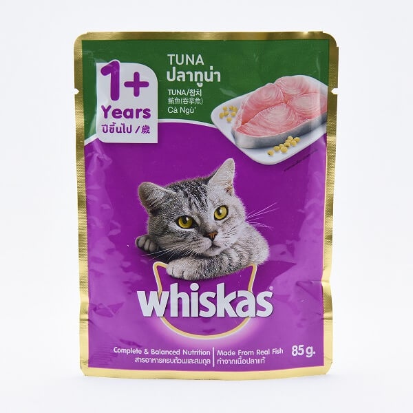 Whiskas Tuna Cat Food Pouch 85G - WHISKAS - Pet Care - in Sri Lanka