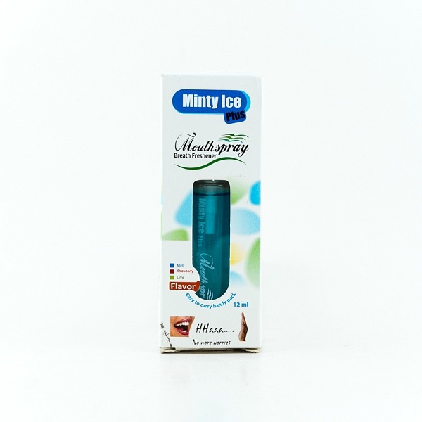 Minty Ice Plus Mouth Spray Mint 12Ml - in Sri Lanka