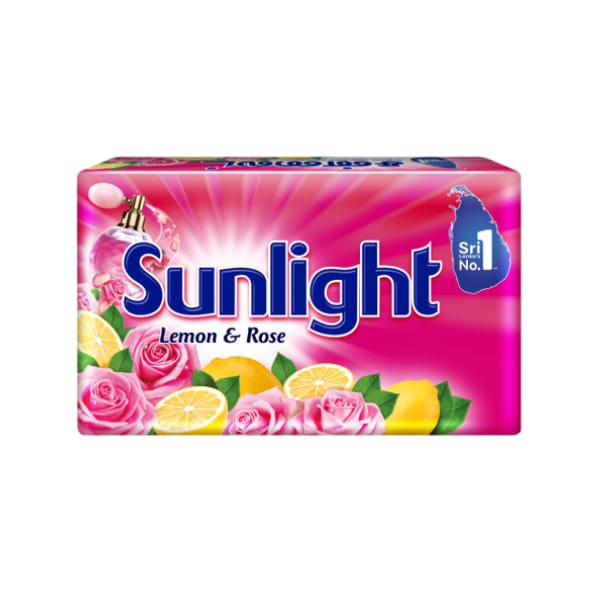 Sunlight Lemon And Rose Soap 110G - in Sri Lanka