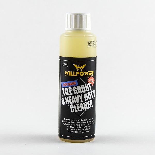 Willpower Tile Grout &Heavy Duty Cleaner 250Ml - WILLPOWER - Cleaning Consumables - in Sri Lanka