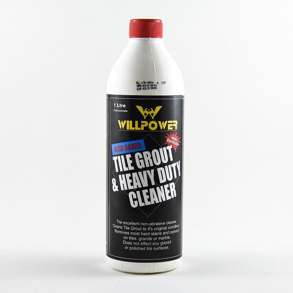 Willpower Tile Grout &Heavy Duty Cleaner 1L - WILLPOWER - Cleaning Consumables - in Sri Lanka