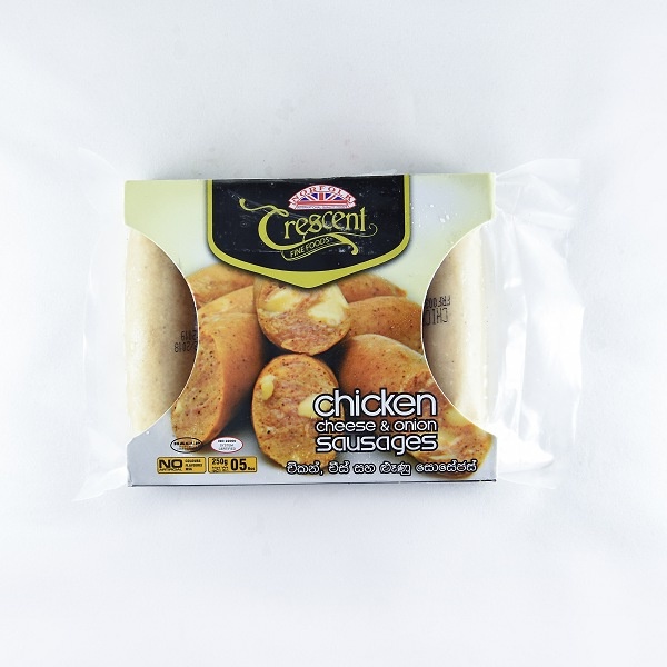 Crescent Cheese & Onion Chicken Sausage 250G - CRESCENT - Processed / Preserved Meat - in Sri Lanka