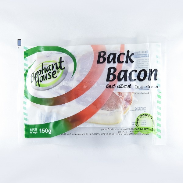 Eh Back Bacon 150G - EH - Processed / Preserved Meat - in Sri Lanka