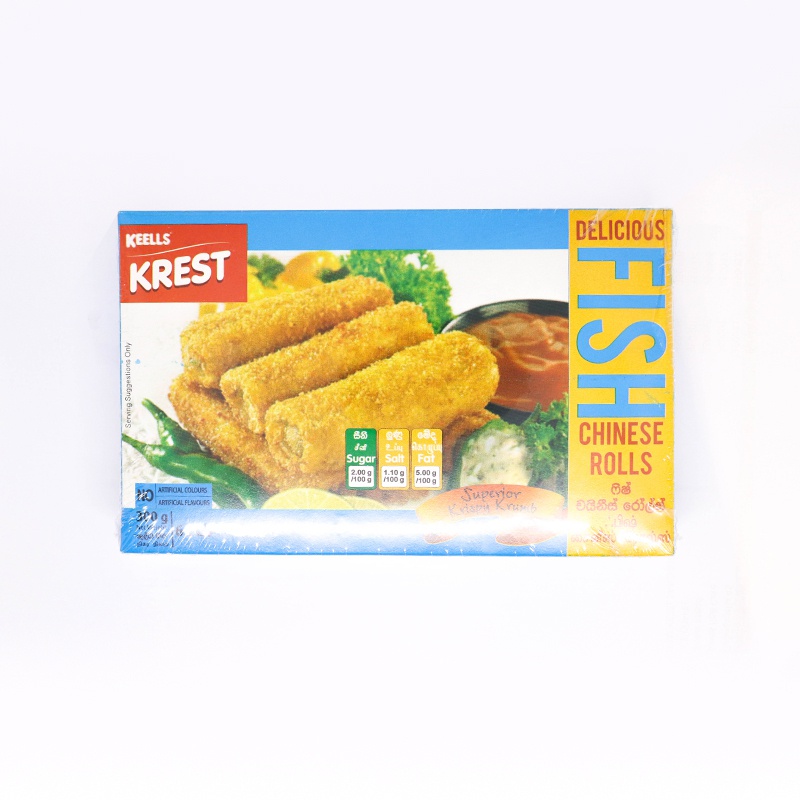 Keells/ Krest Fish Chinese Rolls 500G - in Sri Lanka