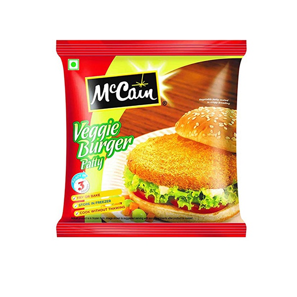 Mccain Vege Burger Patty 360G - MCCAIN - Frozen Ready To Cook Snacks - in Sri Lanka