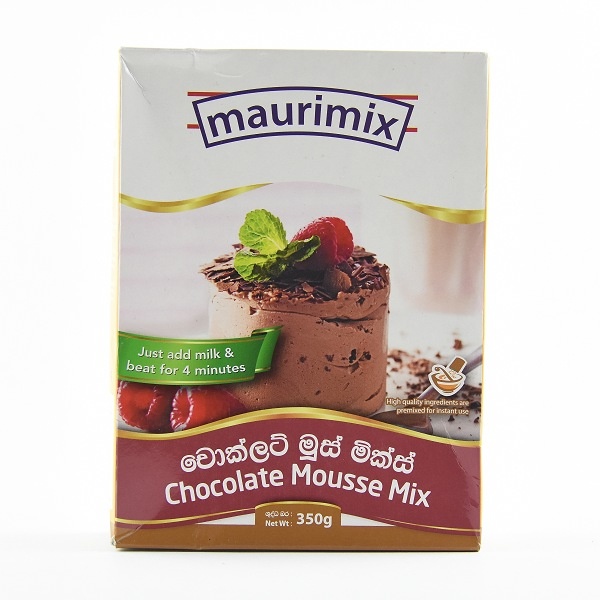 Maurimix Chocolate Mousse Mix 350G - MAURI MIX - Dessert & Baking - in Sri Lanka