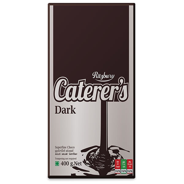Ritzbury Super Fine Dark Cooking Chocolate 400G - in Sri Lanka