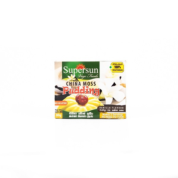 Supersun Moss Pudding Vanilla 80G - SUPERSUN - Dessert & Baking - in Sri Lanka