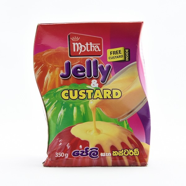 Motha 3 Jelly Flavours With Custard Powder 350G - in Sri Lanka