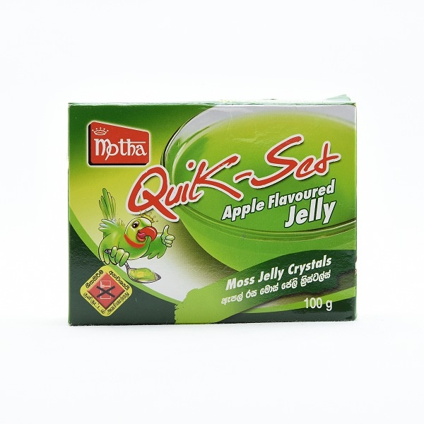 Motha Moss Jelly Quick Set Apple 100G - MOTHA - Dessert & Baking - in Sri Lanka