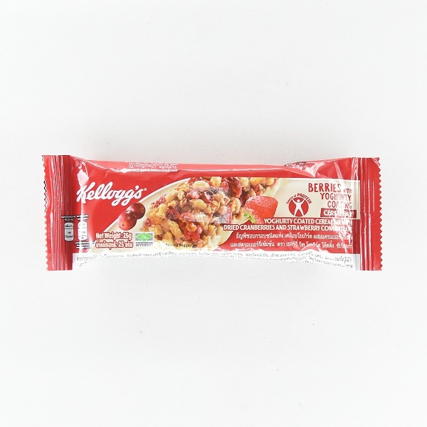 Kelloggs Berry With Yoghurt Cereal Bar 25G - KELLOGGS - Cereals - in Sri Lanka