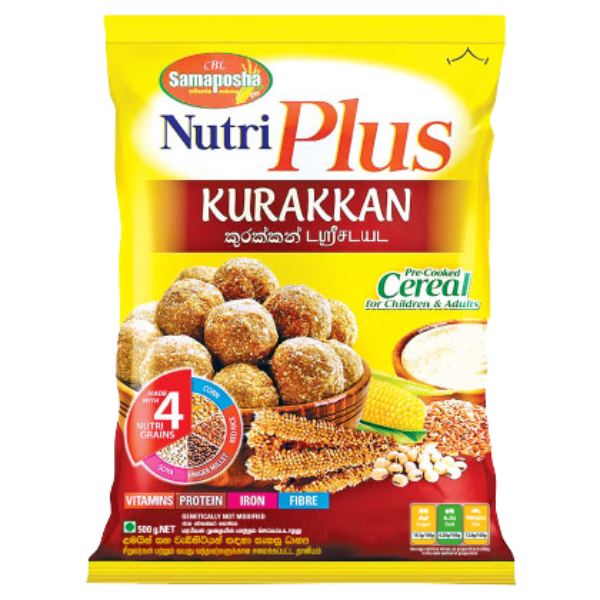 Samaposha Nutriplus Kurakkan 500G - SAMAPOSHA - Cereals - in Sri Lanka