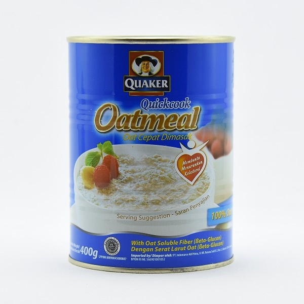 Quaker Oats Quick Cooking Blue 400G - QUAKER - Cereals - in Sri Lanka