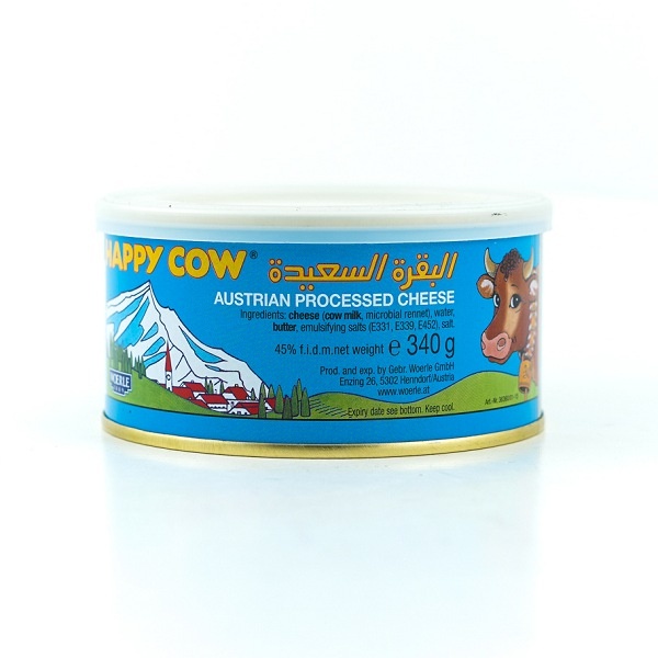 Happy Cow Cheese Can 340G - HAPPY COW - Processed Cheese - in Sri Lanka